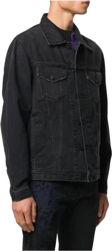 Diesel Spijkerjassen Zwart Heren