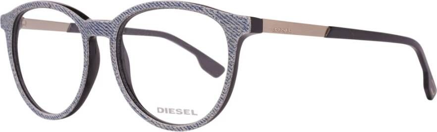 Diesel Optisch frame Dl5117 002 52 , Blauw, Unisex