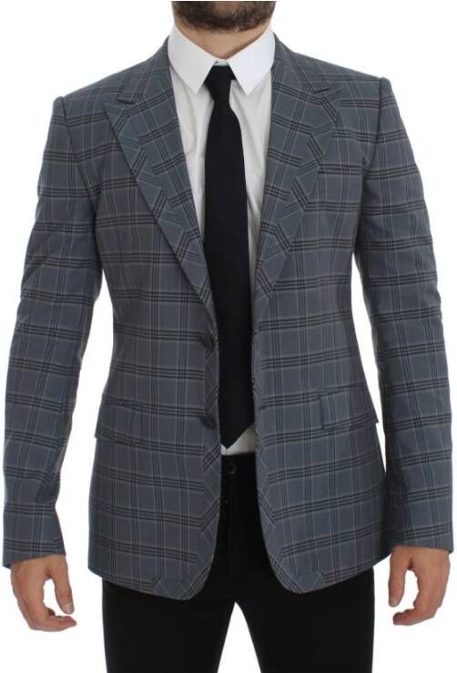 Dolce & Gabbana Formele blazers , Blauw, Heren