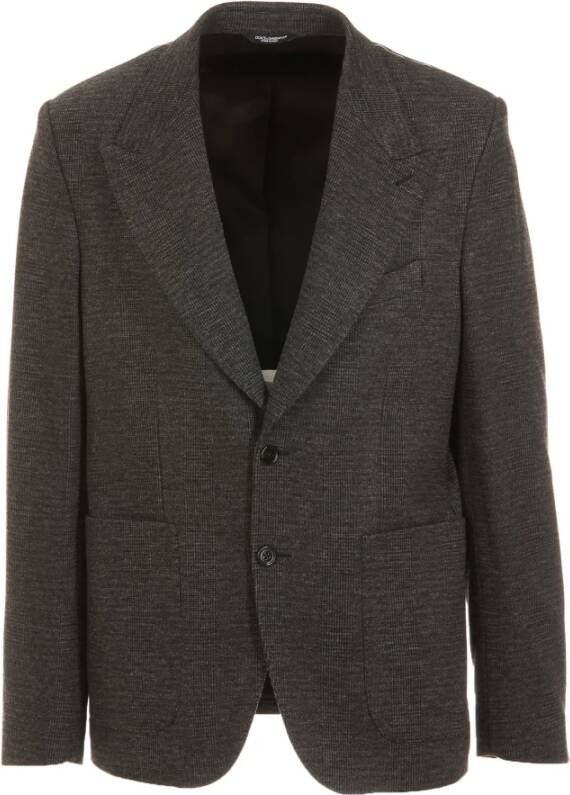 Dolce & Gabbana Colberts Zwart Heren