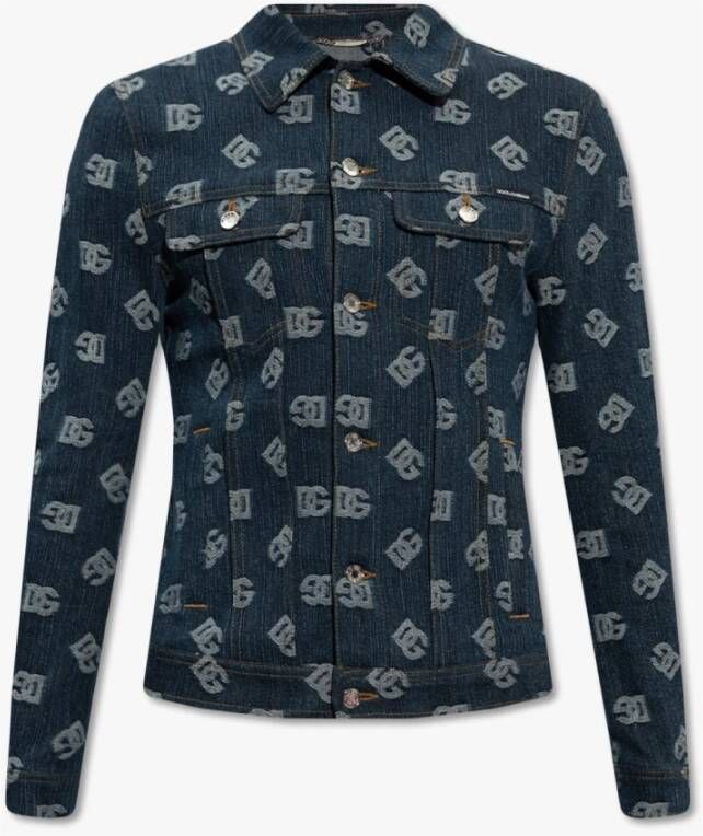 Dolce & Gabbana Spijkerjassen Blauw Heren