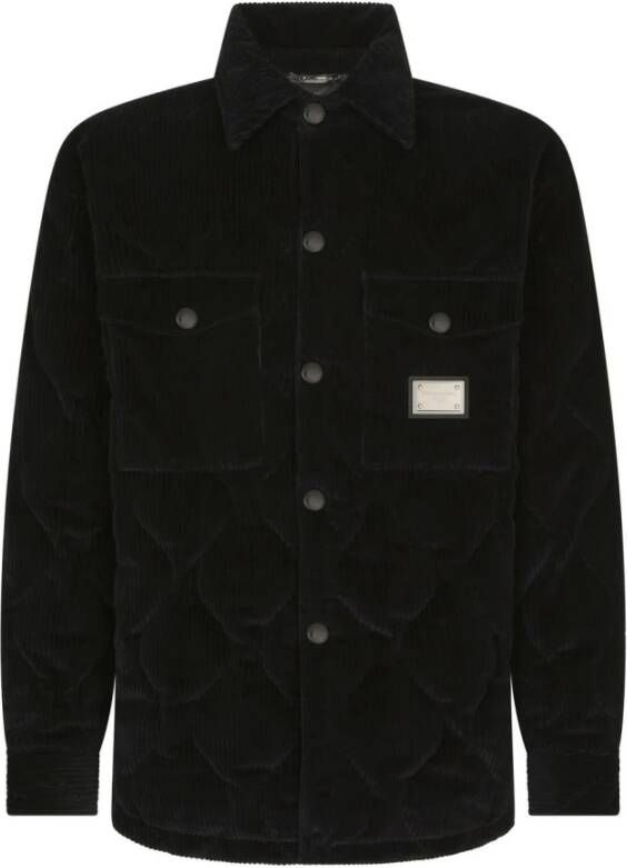 Dolce & Gabbana Spijkerjassen Zwart Heren