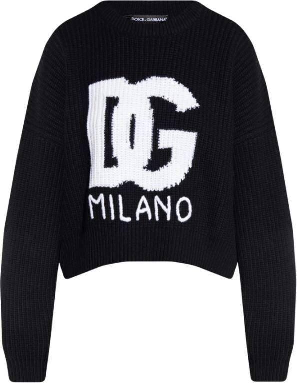 Dolce & Gabbana Hoodies & Sweatvesten Zwart Dames