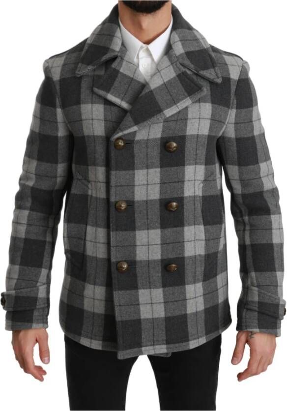 Dolce & Gabbana Winterjassen Grijs Heren