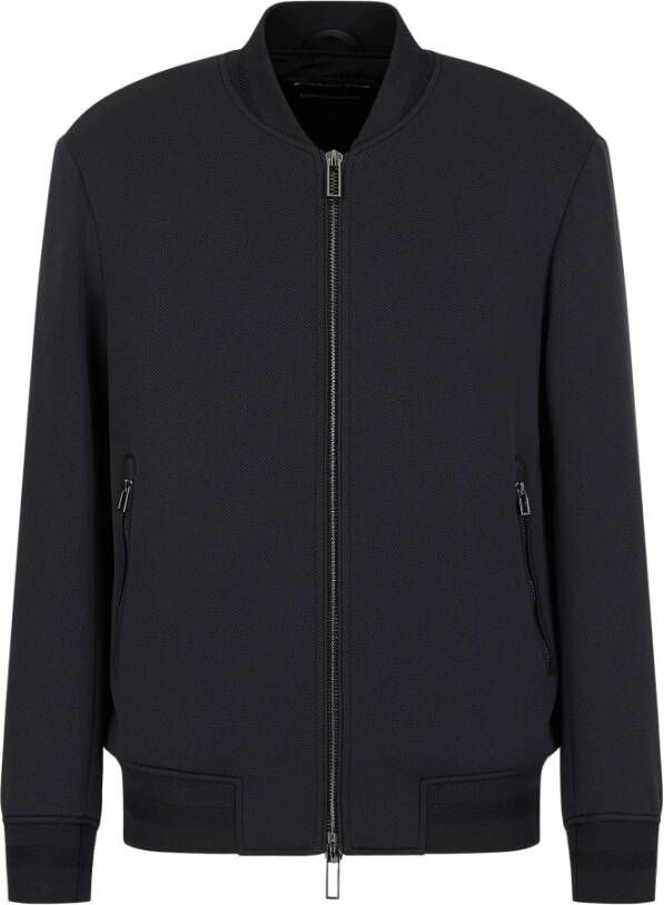 Emporio Armani Bomber jackets Blauw Heren