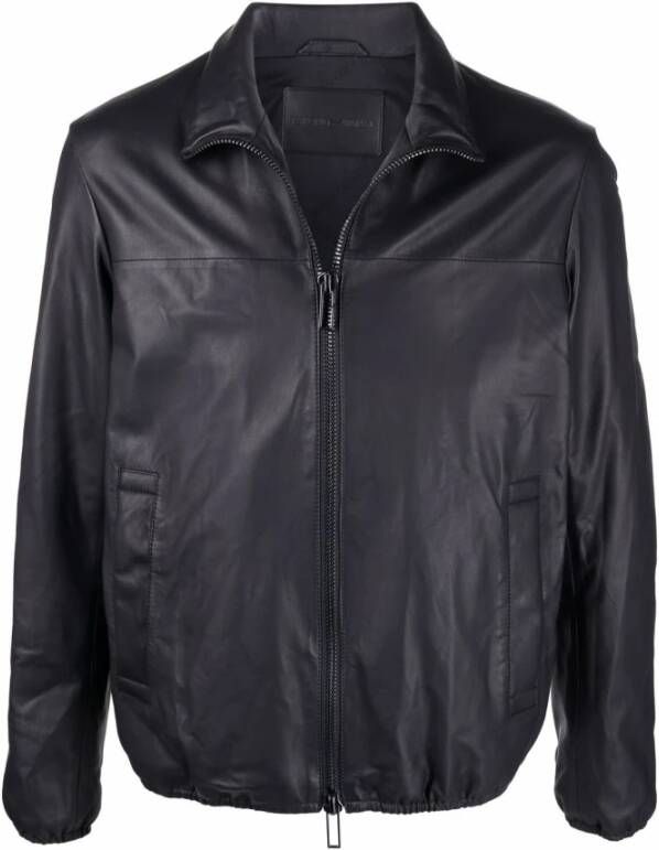 Emporio Armani Bomber jackets Blauw Heren