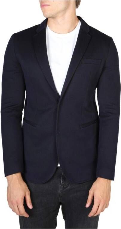 Emporio Armani Colberts Blauw Heren