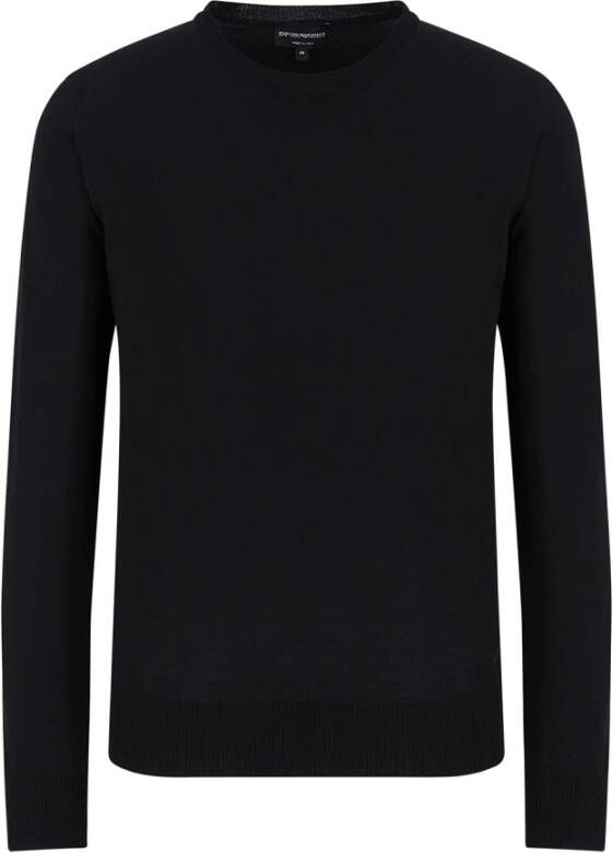 Emporio Armani men's crew neck neckline jumper sweater pullover