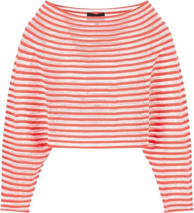 Emporio Armani Hoodies & Sweatvesten Rood Dames