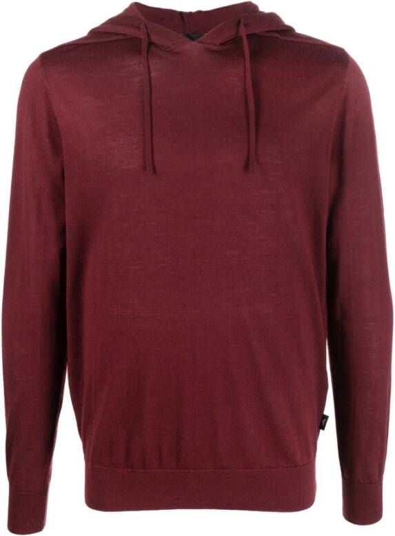 Emporio Armani Hoodies & sweatvesten Rood Heren