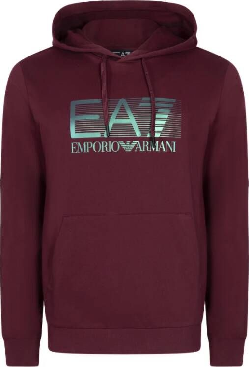 Emporio Armani Hoodies & sweatvesten Rood Heren