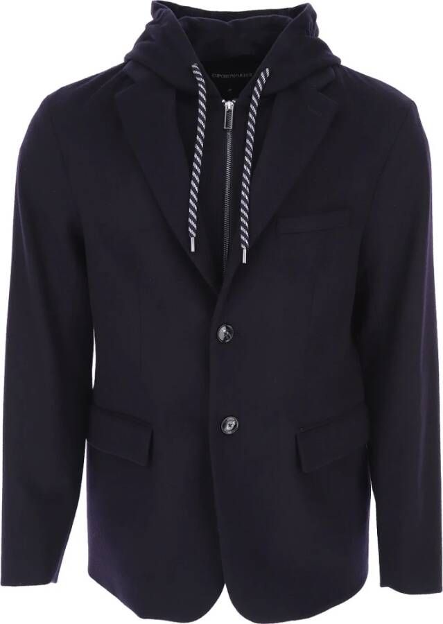 Emporio Armani Jassen Blauw Heren