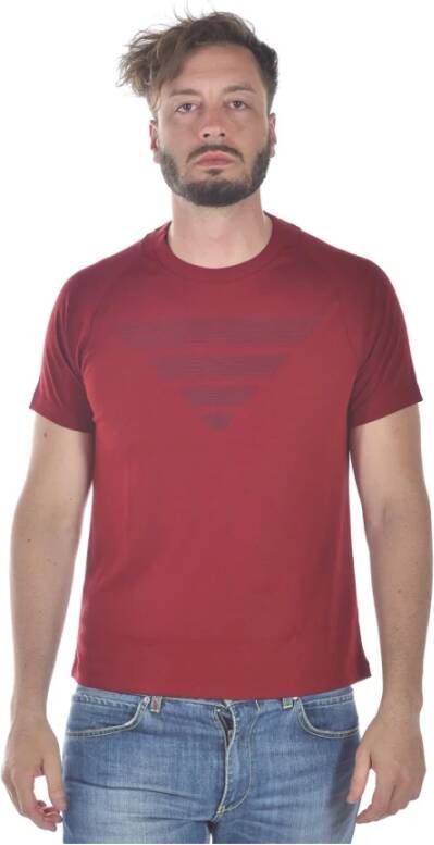 Emporio Armani Truien & Vesten Rood Heren