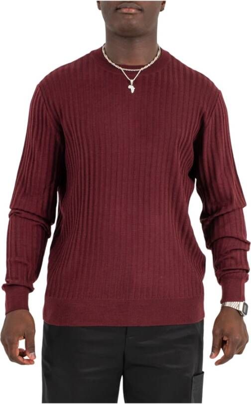Emporio Armani Truien & Vesten Rood Heren