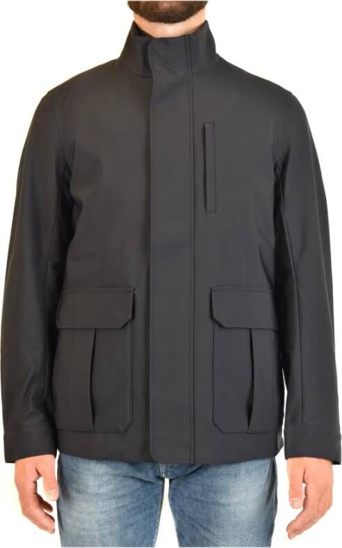 Emporio Armani 8n1be81nzaz0920 bovenkledingjas , Blauw, Heren