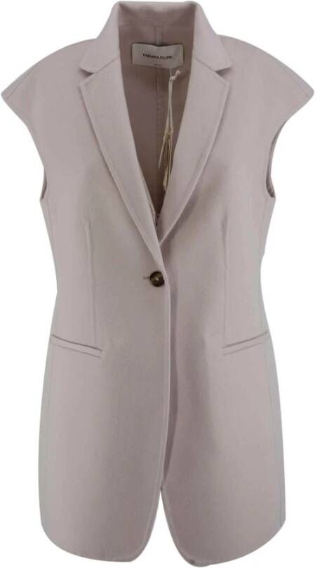 Fabiana Filippi Bodywarmers Beige Dames
