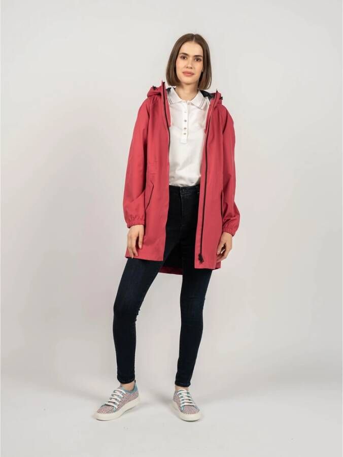 Geox Winterjassen Rood Dames