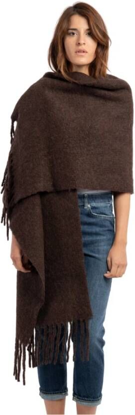 Golden Goose Winter Scarves , Bruin, Dames