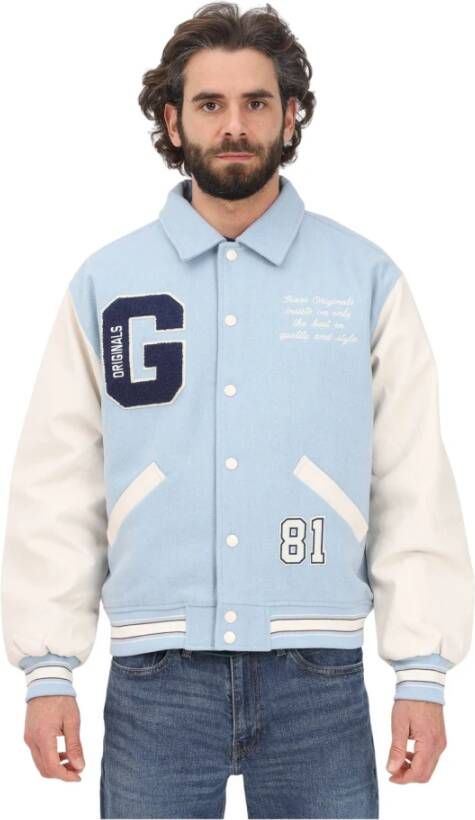 Guess Bomber jackets Blauw Heren