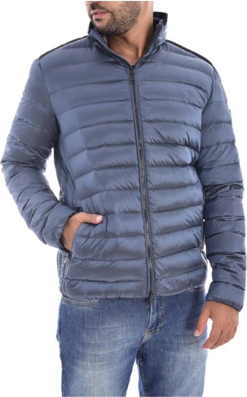 Guess Gewatteerde jassen Blauw Heren