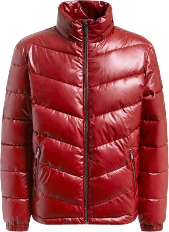 Guess Gewatteerde Jassen Rood Dames