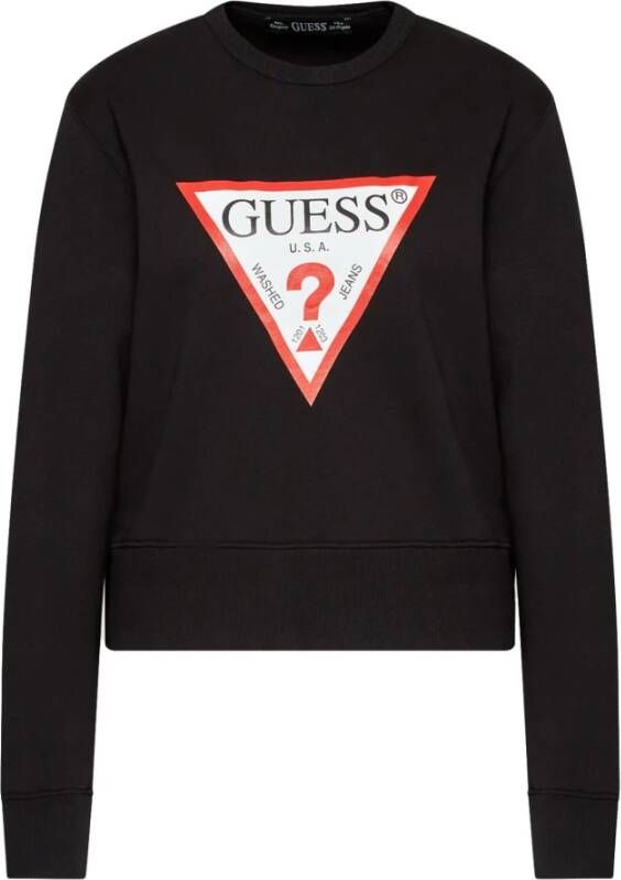 Guess Hoodies & Sweatvesten Zwart Dames