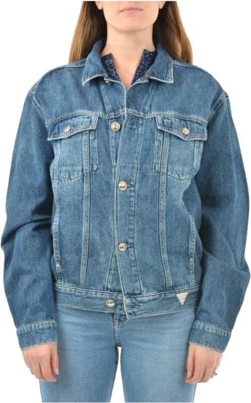 Guess Donkerblauwe Spijkerjas Klaudy Jacket