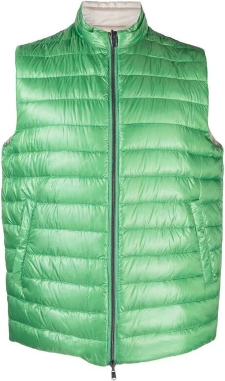 Herno Bodywarmers Groen Heren