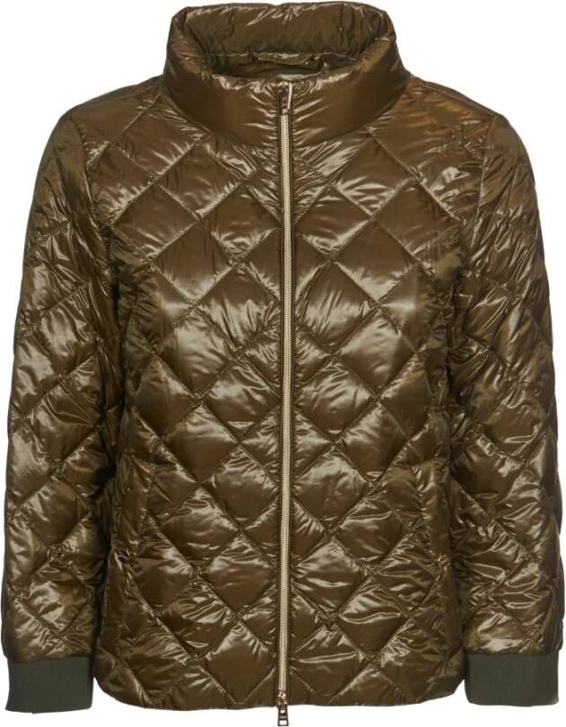 Herno Gewatteerde Jassen Groen Dames