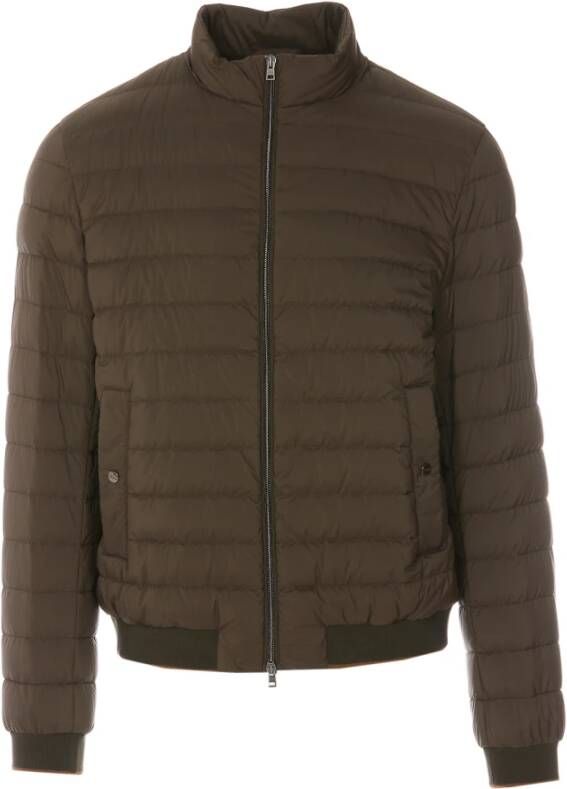 Herno Gewatteerde jassen Groen Heren