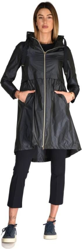Herno Regenjassen Blauw Dames