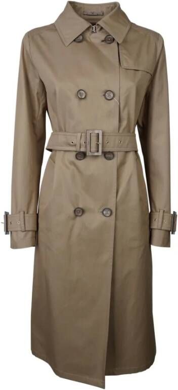 Herno Trenchcoats & Mantels Groen Dames