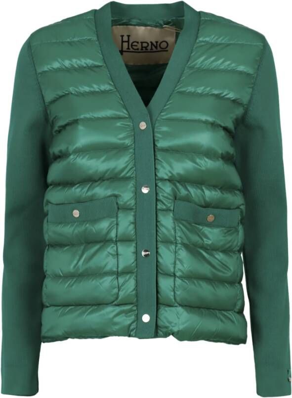 Herno Zomerjassen Groen Dames