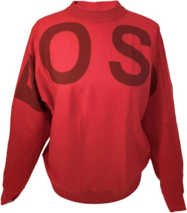 Hugo Boss Hoodies & Sweatvesten Rood Dames