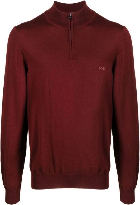 Hugo Boss Truien & Vesten Rood Heren