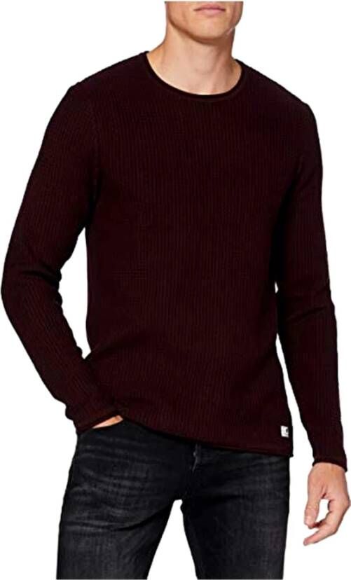 jack & jones Gebreide trui jacquard crew neck