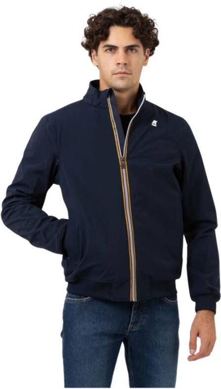 K-way K Way Gewatteerde jassen Blauw Heren