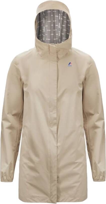K-way K Way Regenjassen Beige Dames