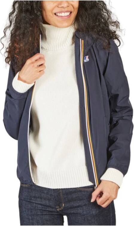K-way K Way Hoodies & Sweatvesten Blauw Dames