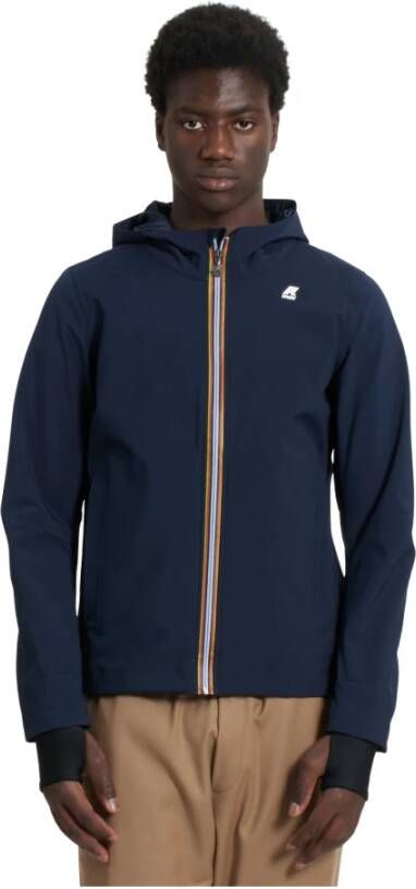 K-way K Way Regenjassen Blauw Heren