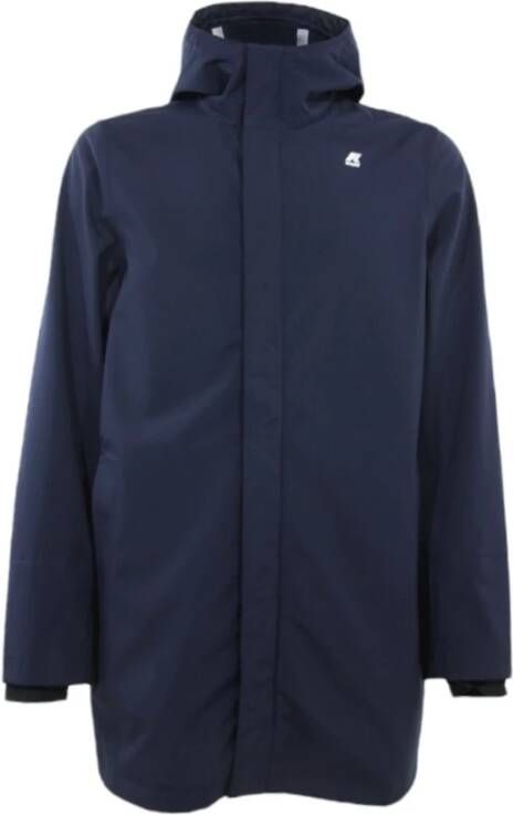 K-way K Way Regenjassen Blauw Heren