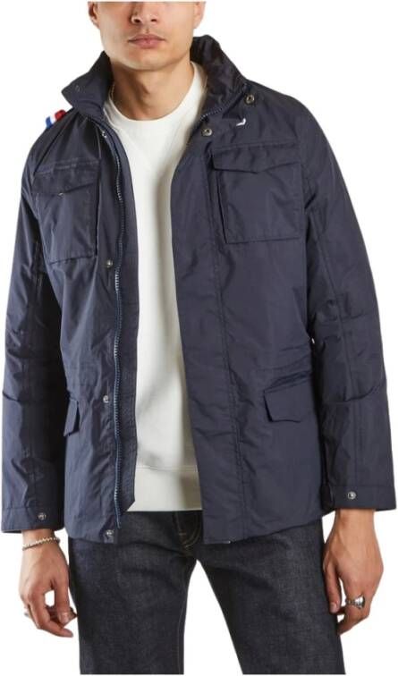 K-way K way Manfield Ottoman waterproof K Way, Blauw, Heren