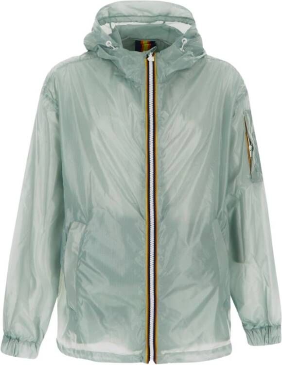 K-way K Way Regenjassen Grijs Heren