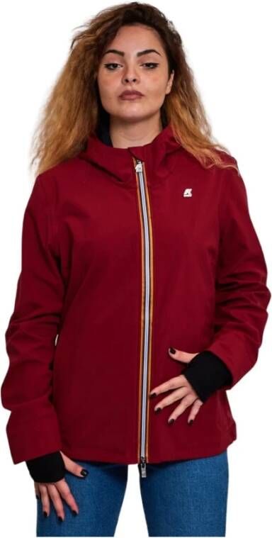 K-way K Way Regenjassen Rood Dames