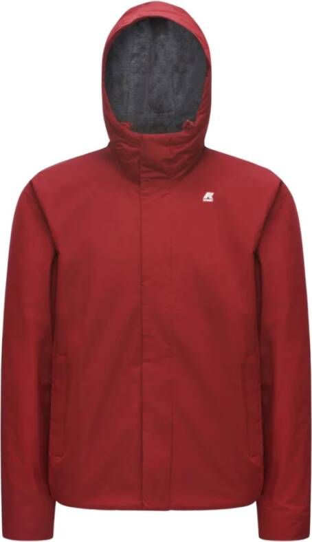 K-way K Way Winterjassen Rood Heren