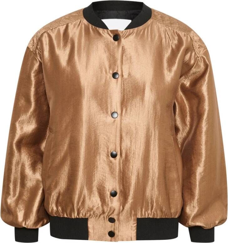 Karen by Simonsen Bomber jackets Geel Dames