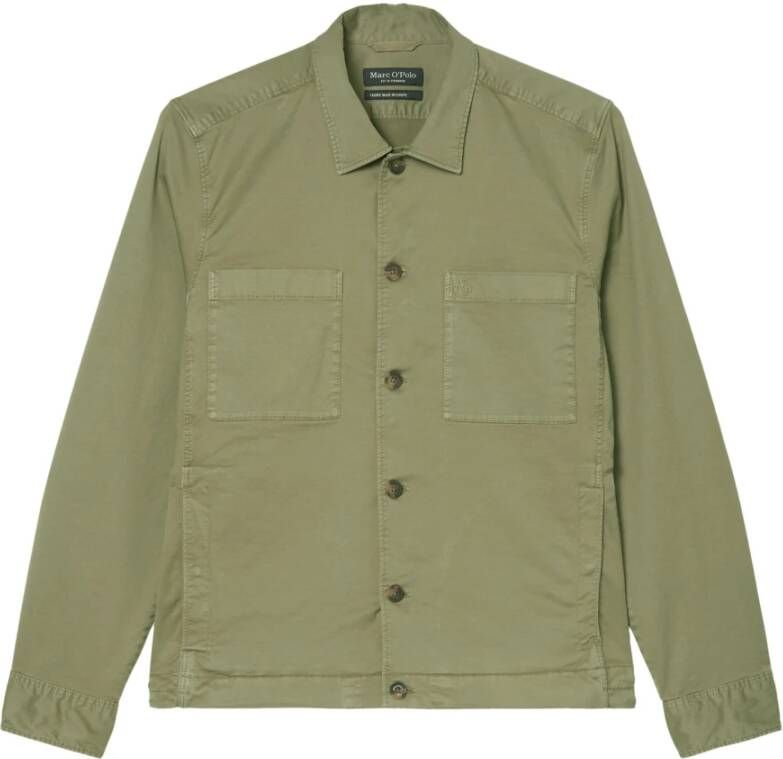 Marc O'Polo Zomerjassen Groen Heren