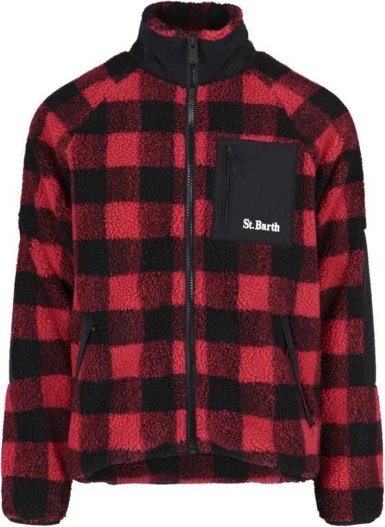 MC2 Saint Barth Fleece jassen Rood Heren