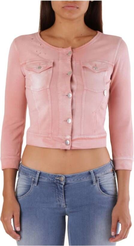 MET Spijkerjassen Roze Dames