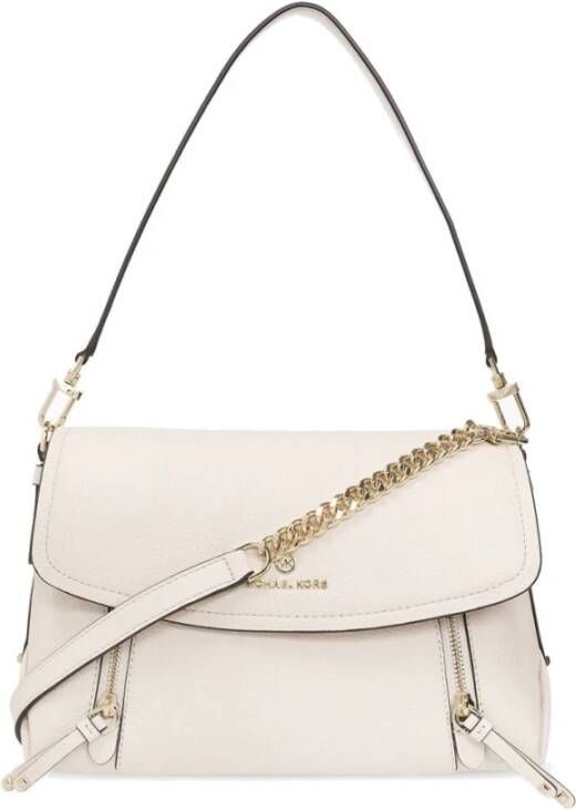 Michael Kors Brooklyn Medium schoudertas van leer